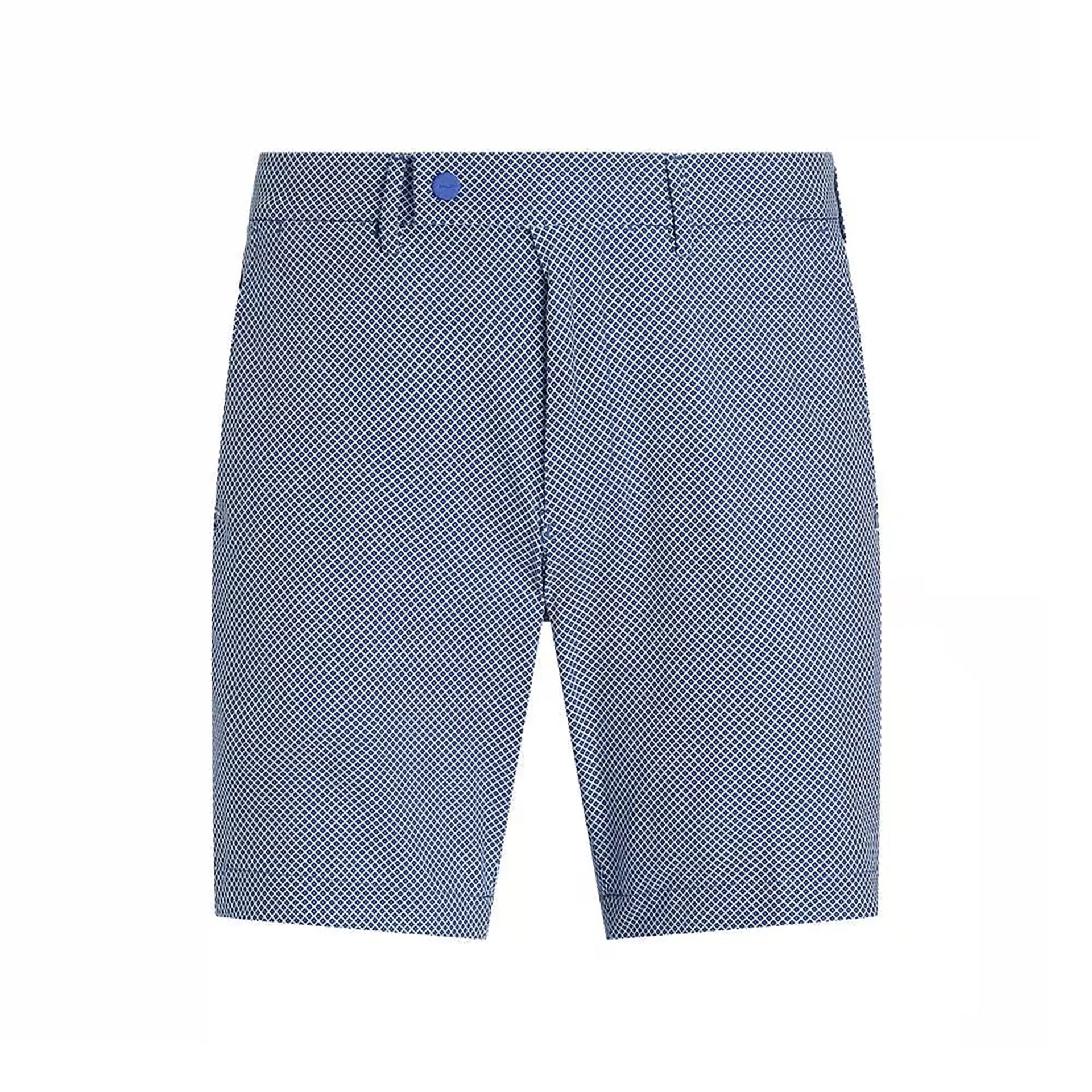 RL WOVEN STRAIGHT SHORTS 3D DD LIGHT BLUE 32