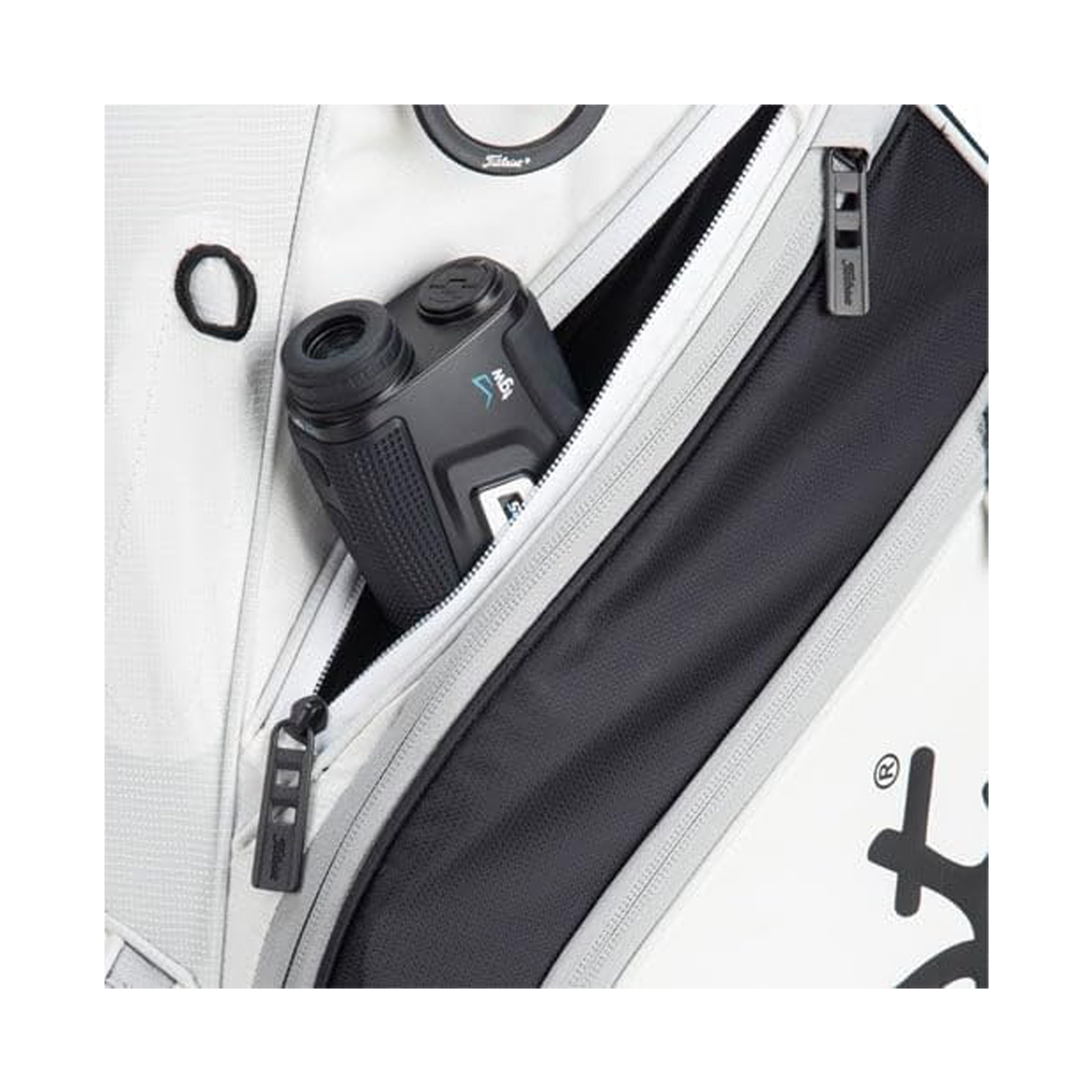 CART 14 WHITE/BLACK/GRAY BAG