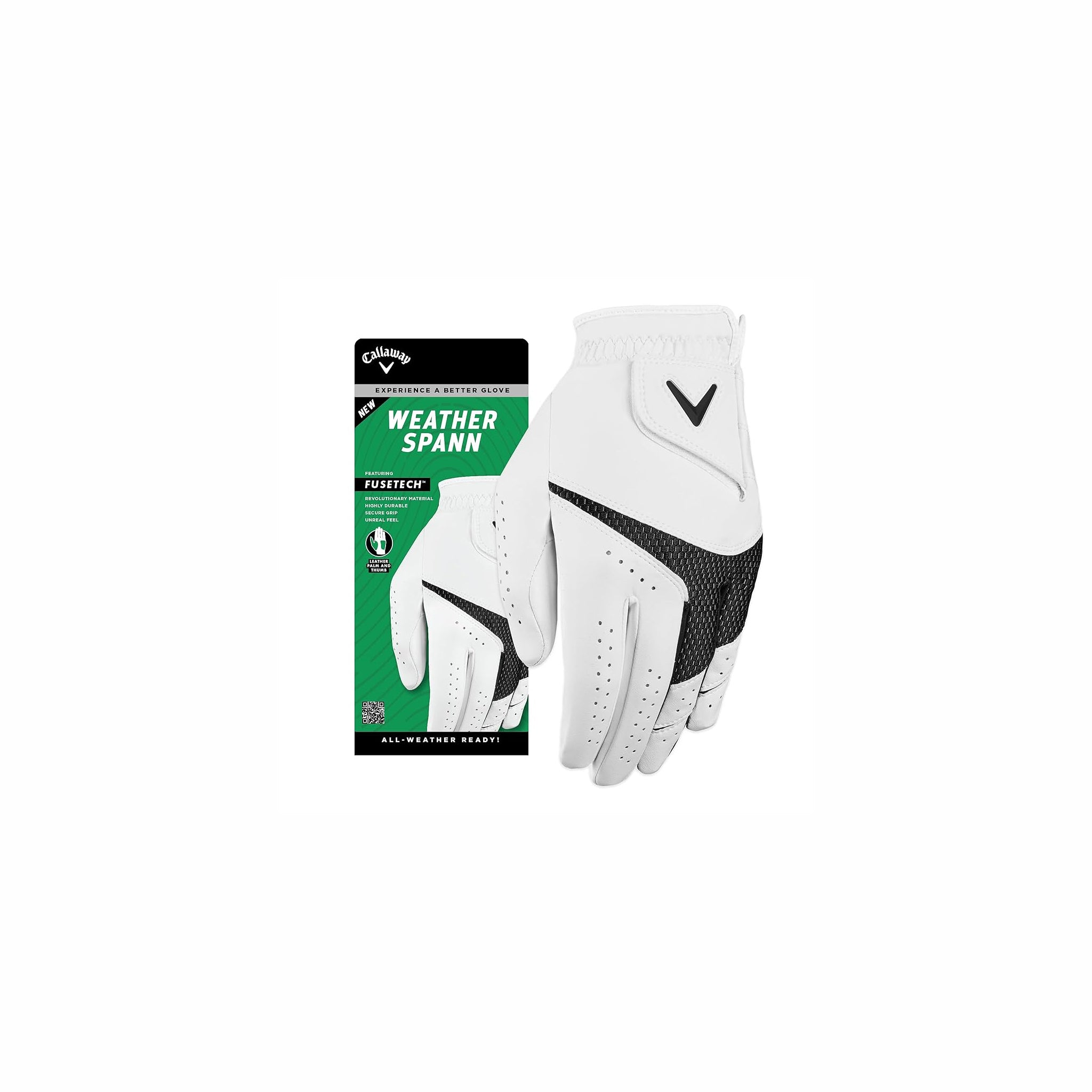 WEATHER SPANN WOMEN’S GOLF GLOVE LEFT / L