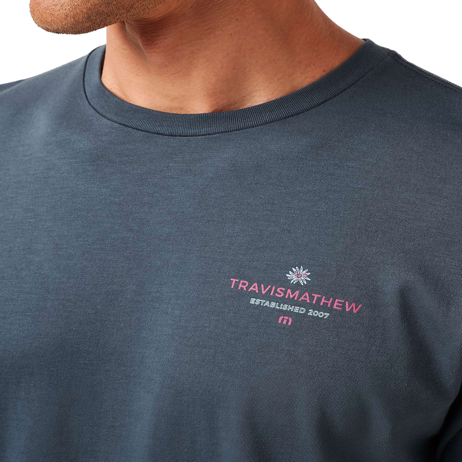 TM PIECE OF PARADISE POLO MINT ICE/VINTAGE NAVY / XL