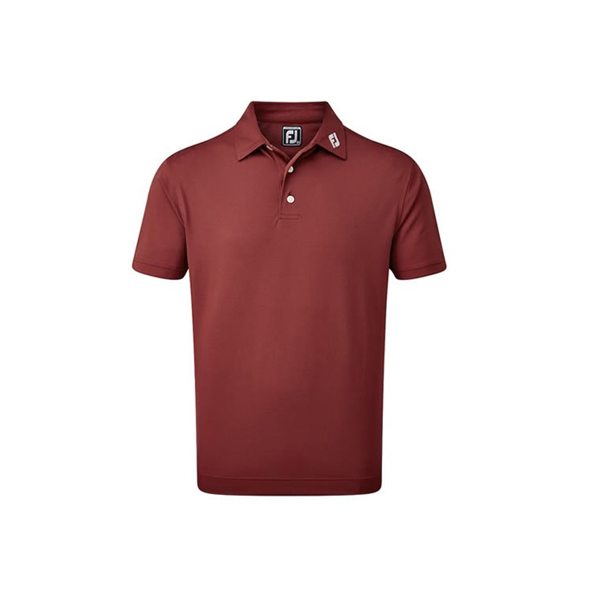 FJ STRETCH PIQUE SOLID ATHLETIC MAROON L