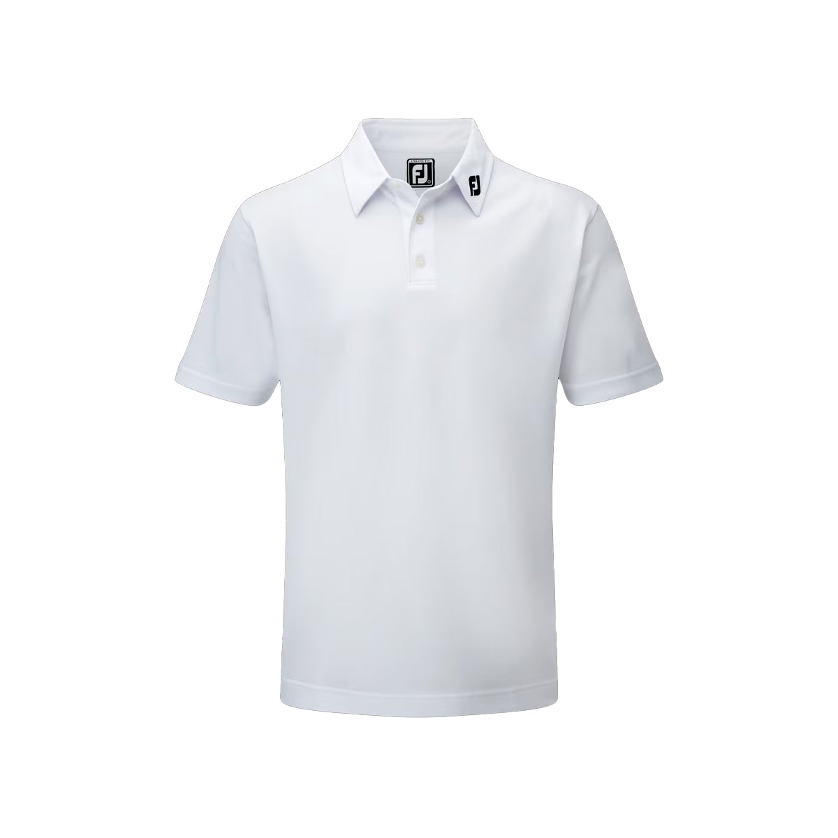 FJ STRETCH PIQUE SOLID ATHLETIC WHITE L